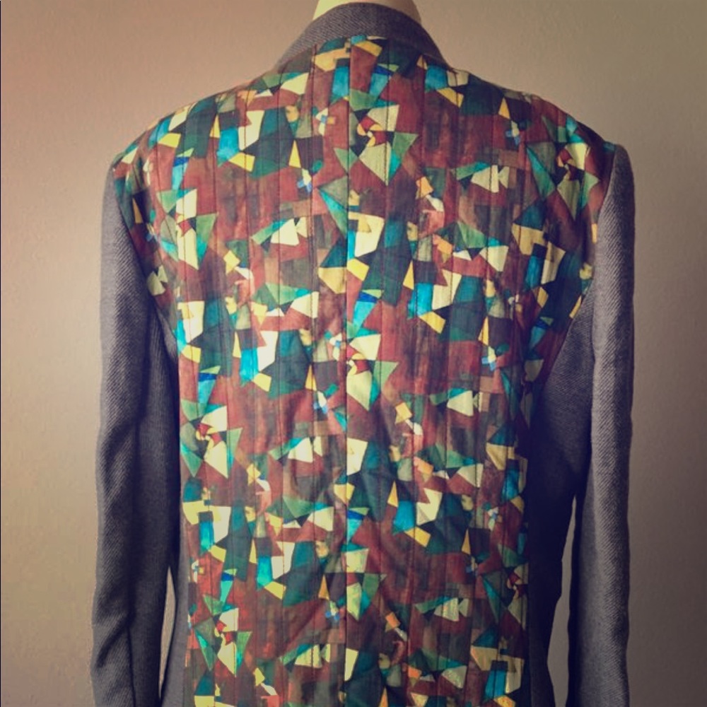 Abstract Trench Coat by MD